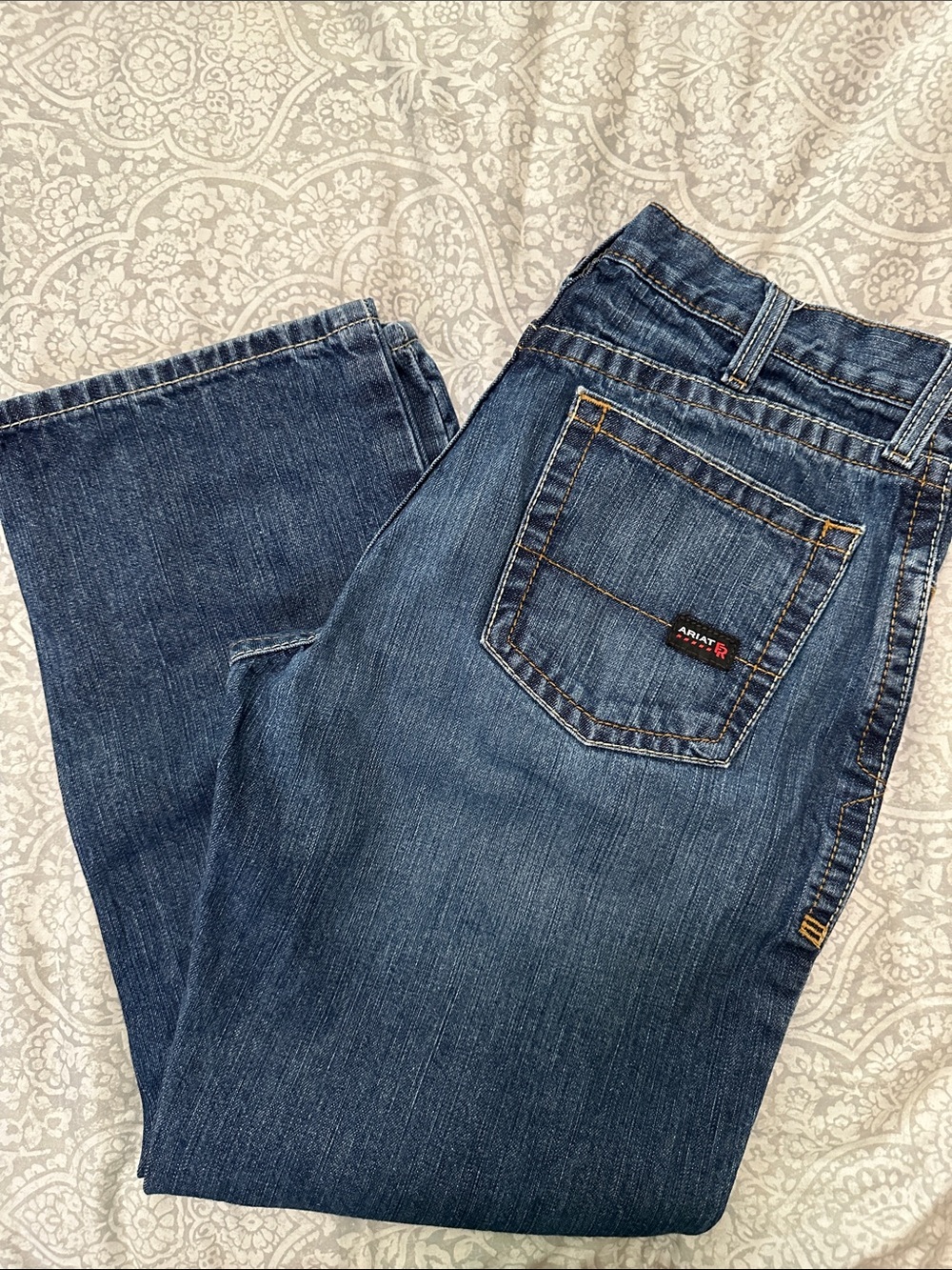 Ariat Fr M3 Loose Basic Stackable Straight Leg Jean View 5